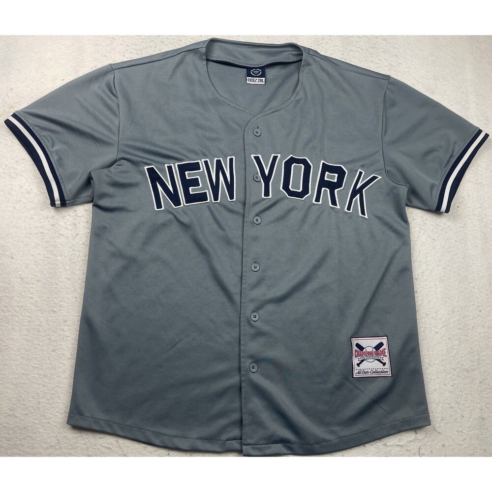Noiz New York Baseball #02 Men’s 2XL All Star Collection Champion Game Jersey